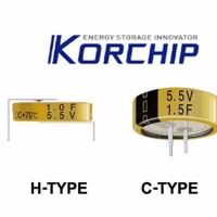 韩国KORCHIP高奇普法拉超级电容DCL5R5105HF 5.5V-1F 19.0X19.5​